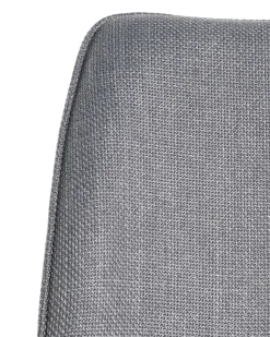Sedia da ufficio CASTILE Lino sintetico Grigio scuro