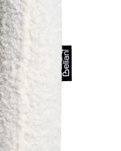 Sedia da ufficio CLARE Bouclé Bianco
