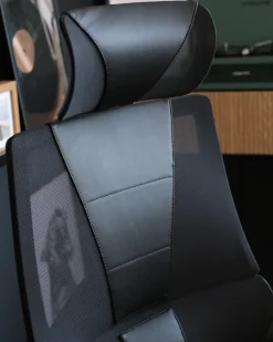 Sedia da ufficio CREATOR Pelle sintetica Nero