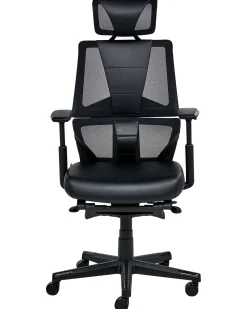 Sedia da ufficio CREATOR Pelle sintetica Nero