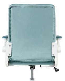 Sedia da ufficio DANDY Velluto Azzurro