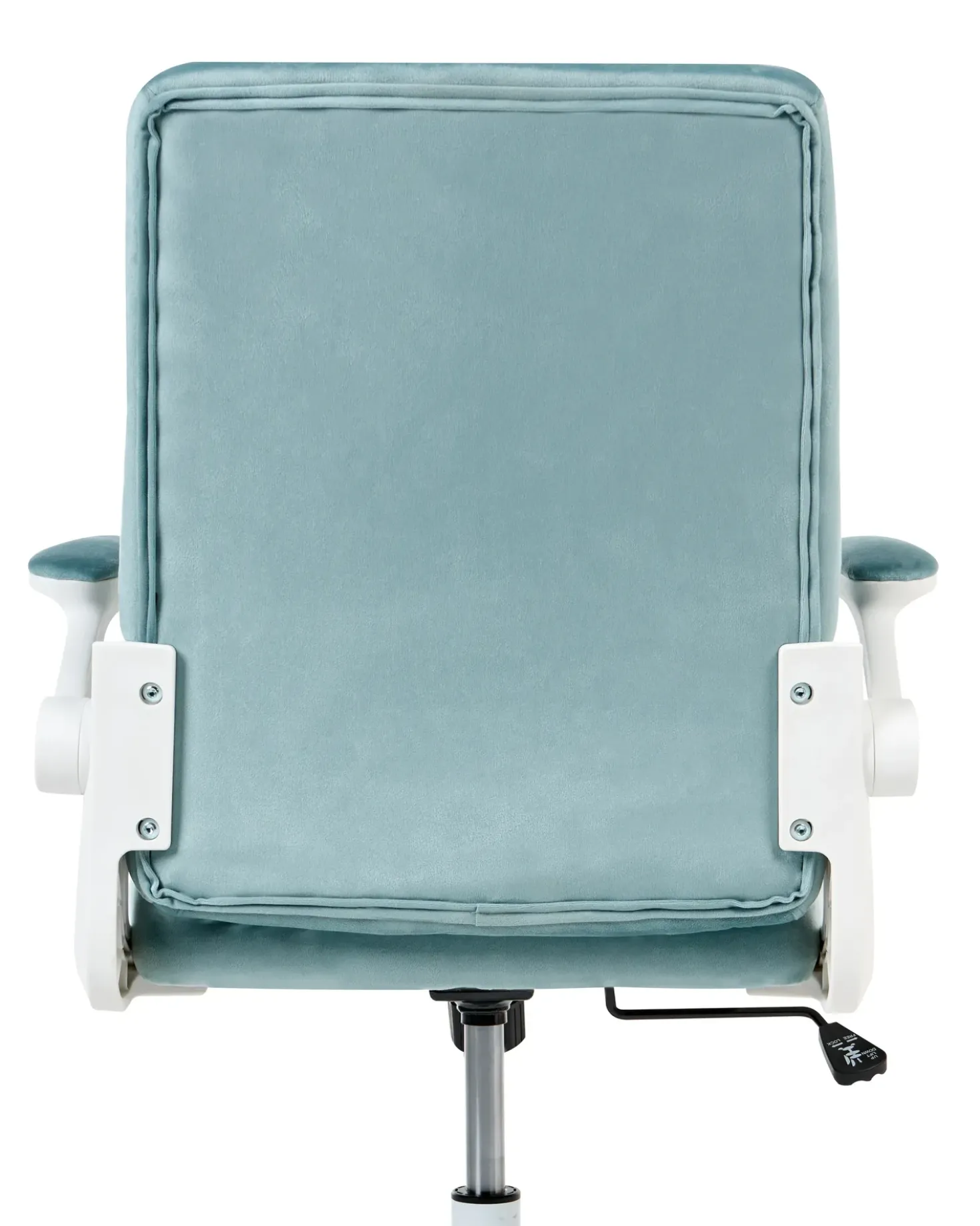 Sedia da ufficio DANDY Velluto Azzurro