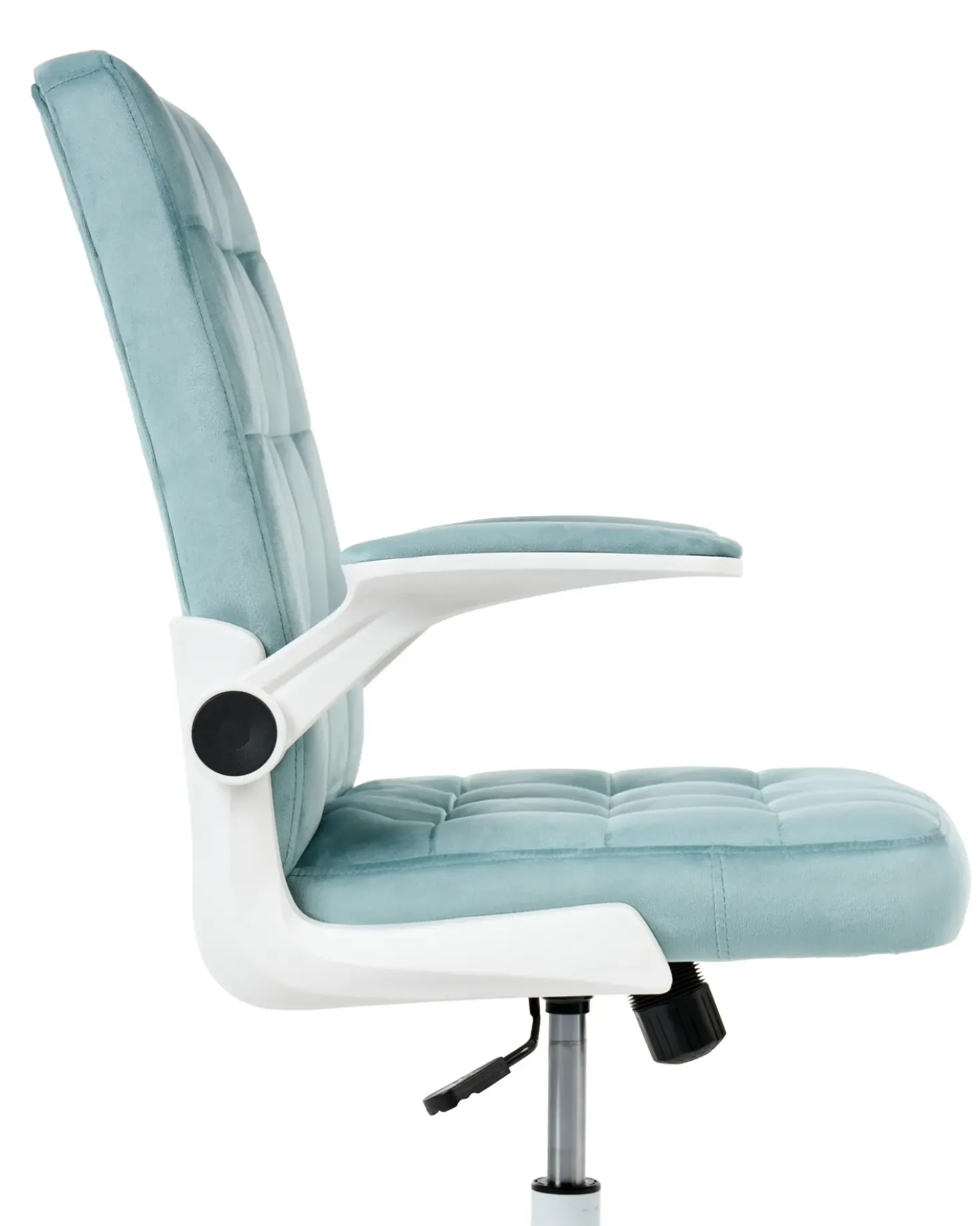 Sedia da ufficio DANDY Velluto Azzurro