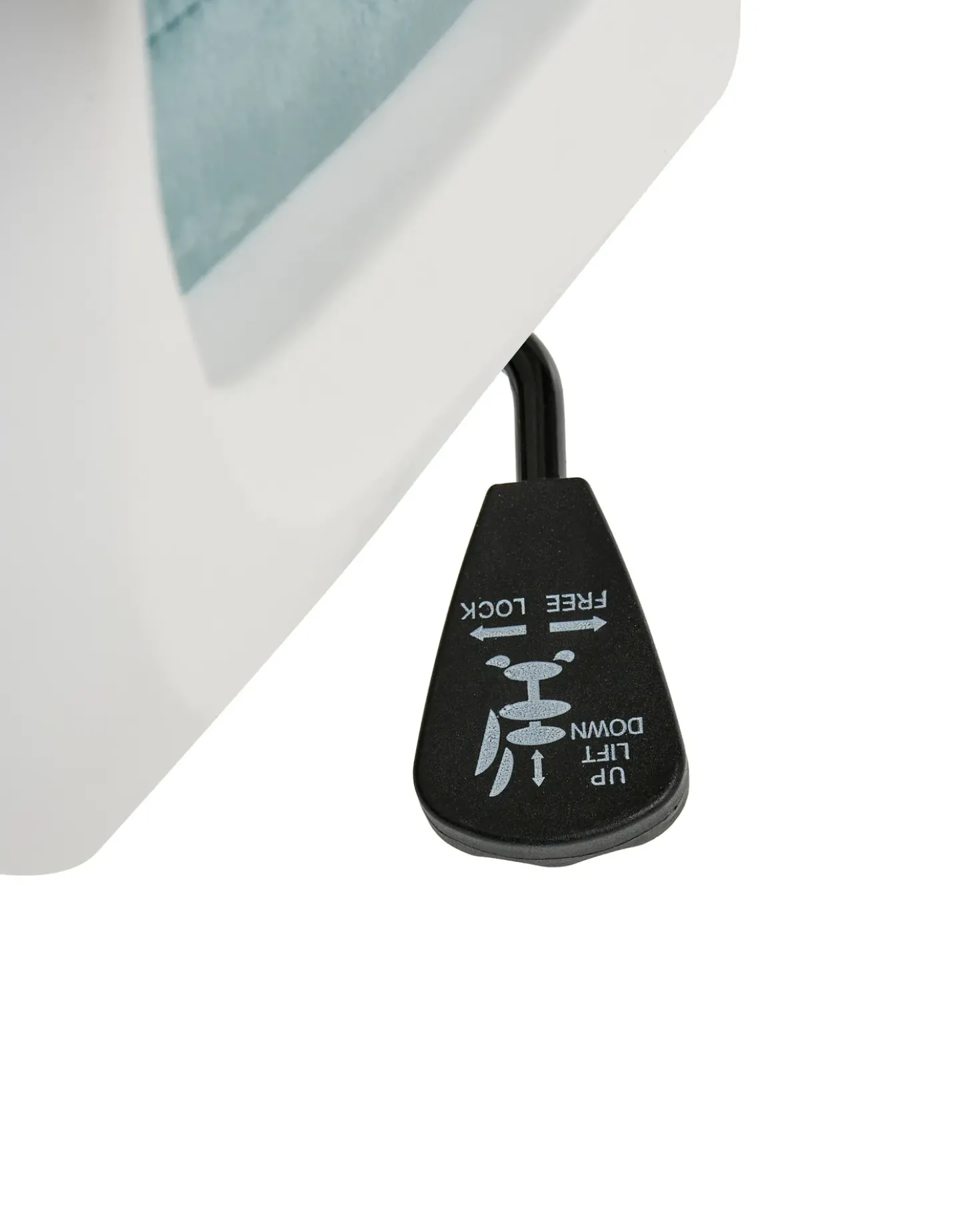 Sedia da ufficio DANDY Velluto Azzurro