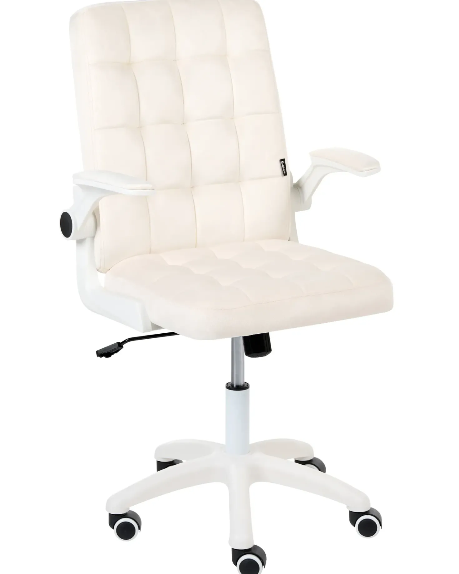 Sedia da ufficio DANDY Velluto Bianco sporco