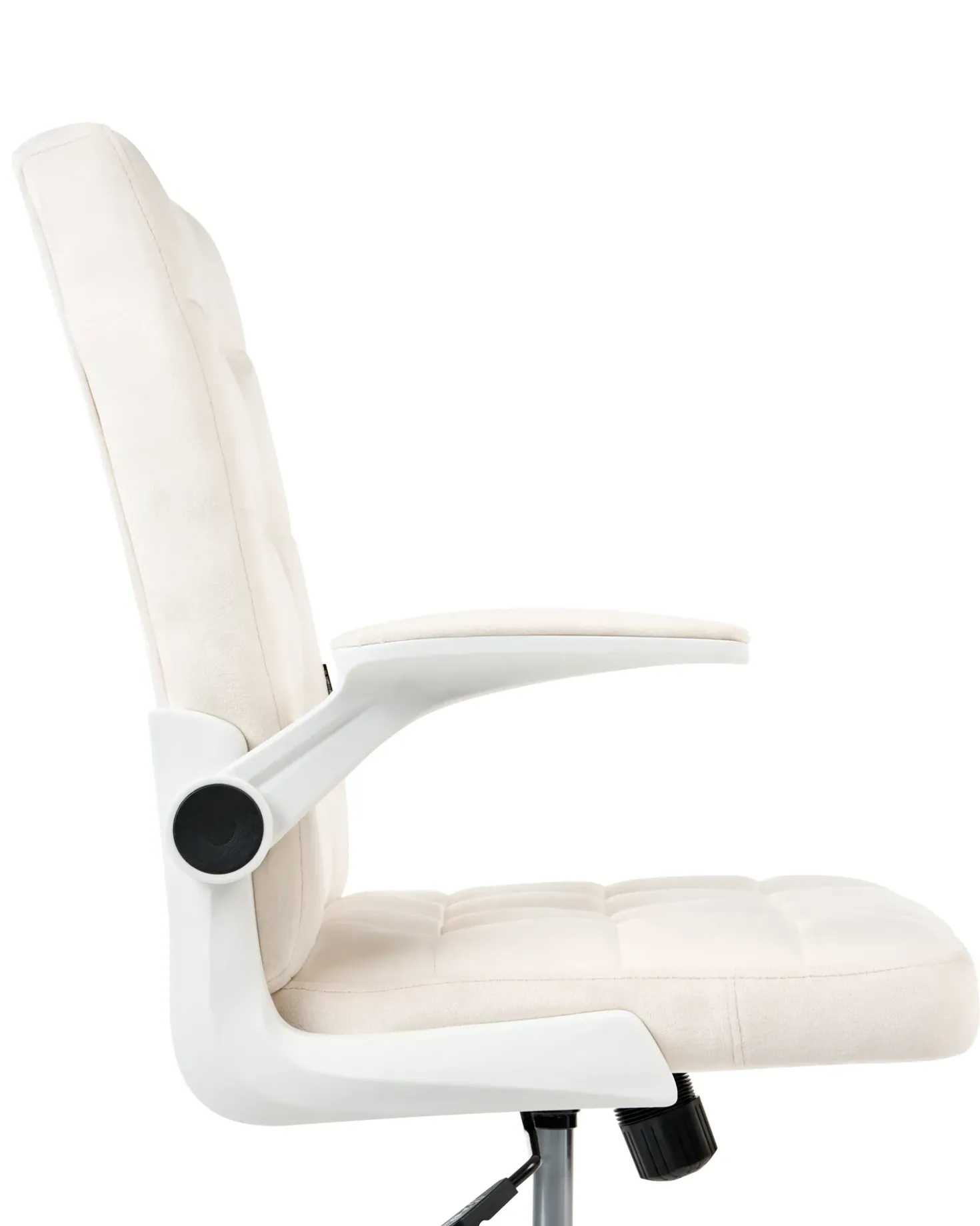 Sedia da ufficio DANDY Velluto Bianco sporco