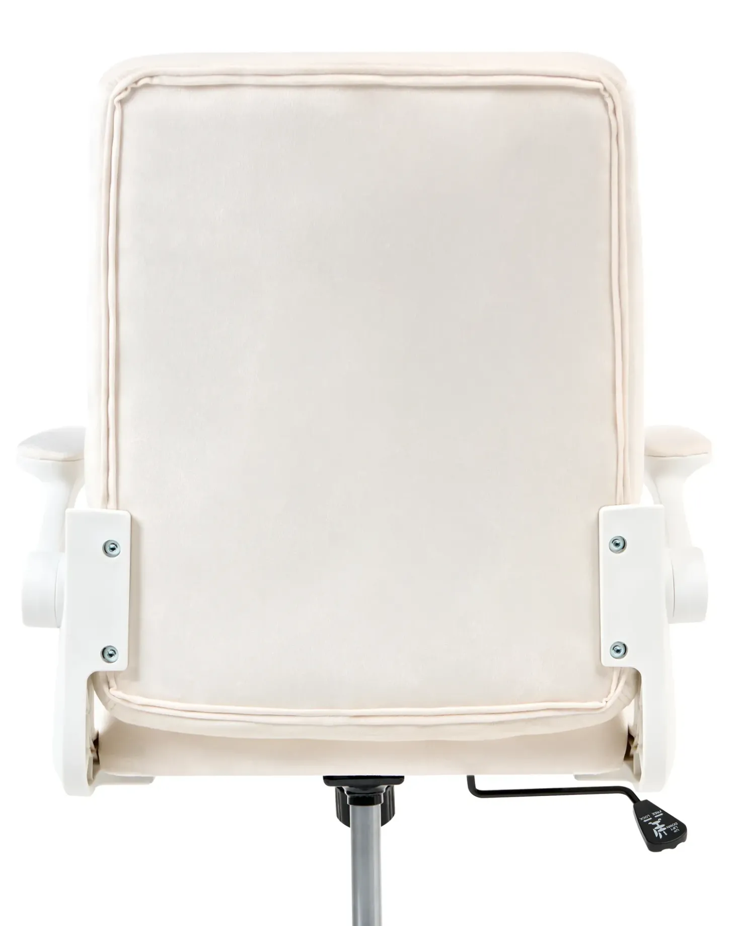 Sedia da ufficio DANDY Velluto Bianco sporco