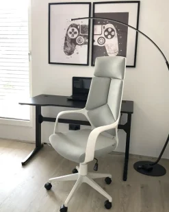 Sedia da ufficio DELIGHT Grigio chiaro