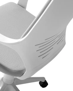 Sedia da ufficio DELIGHT Grigio chiaro