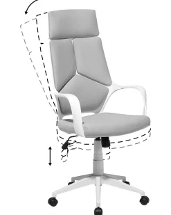 Sedia da ufficio DELIGHT Grigio chiaro
