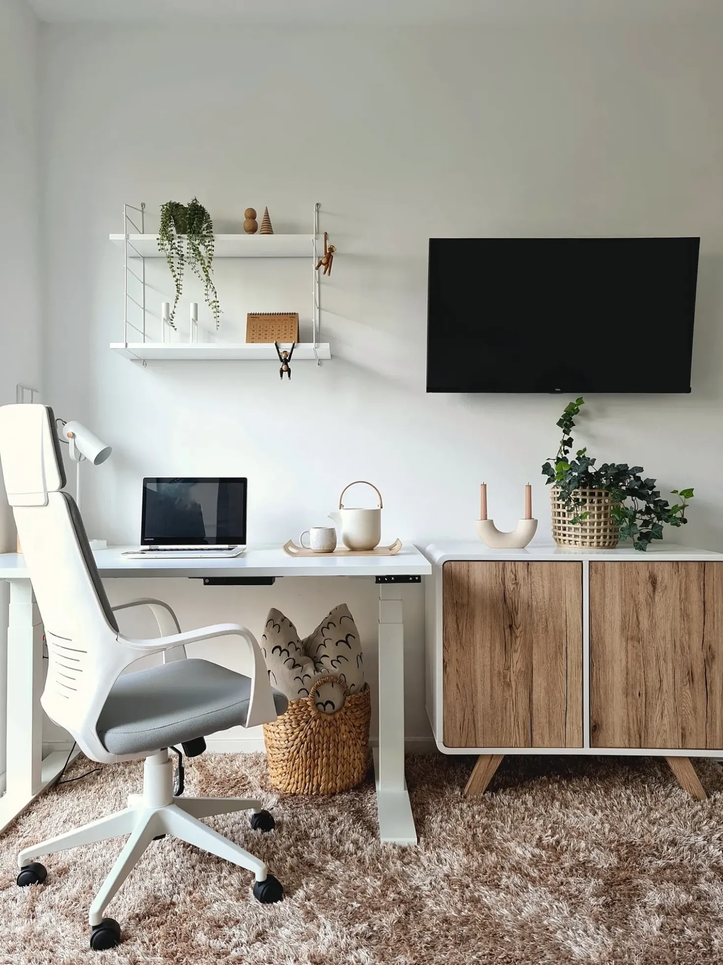 Sedia da ufficio DELIGHT II Grigio chiaro