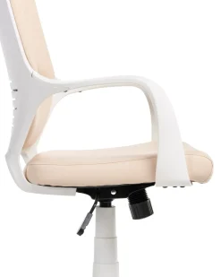 Sedia da ufficio DELIGHT II Pelle sintetica Beige chiaro