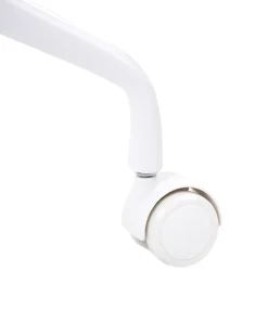 Sedia da ufficio DRYDEN Bouclé Bianco sporco