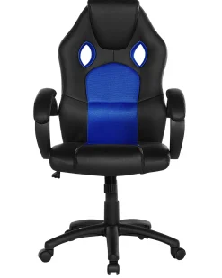 Sedia da ufficio FIGHTER Pelle sintetica Blu marino