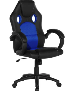 Sedia da ufficio FIGHTER Pelle sintetica Blu marino