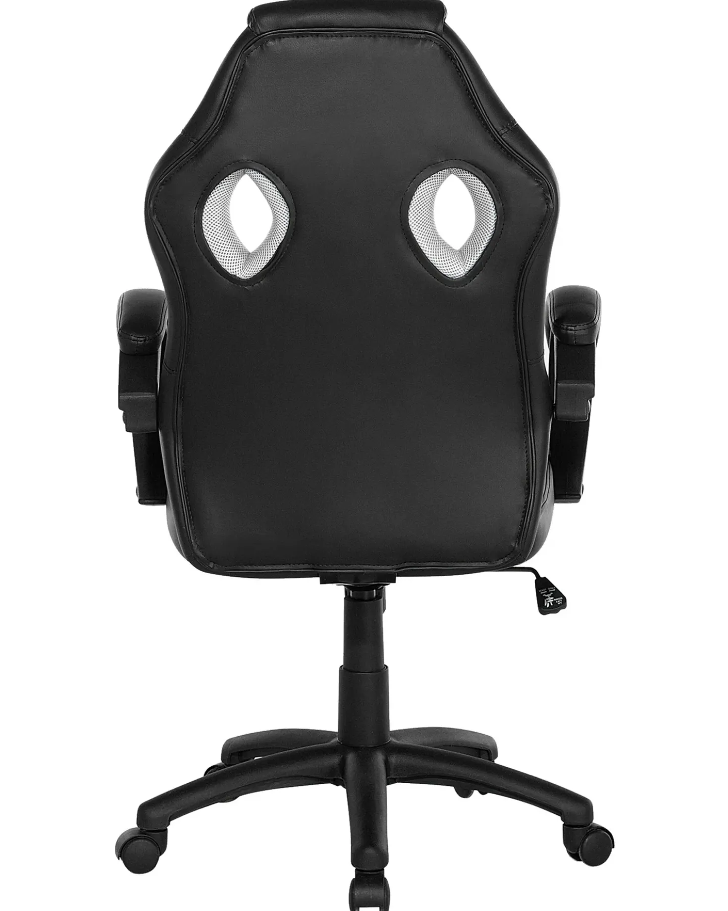 Sedia da ufficio FIGHTER Pelle sintetica Grigio chiaro