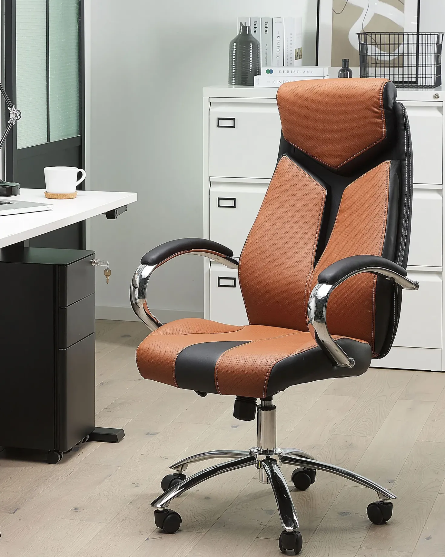 Sedia da ufficio FORMULA Marrone