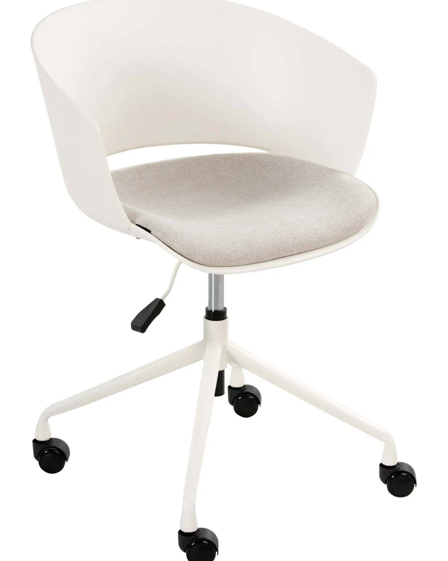 Sedia da ufficio GLEEFUL Tessuto Bianco sporco