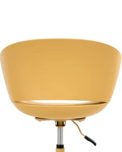 Sedia da ufficio GLEEFUL Tessuto Giallo