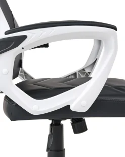 Sedia da ufficio IGNIS Pelle sintetica Bianco