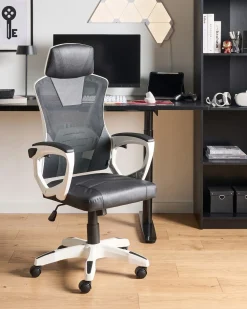 Sedia da ufficio IGNIS Pelle sintetica Bianco