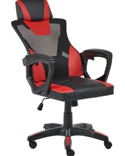 Sedia da ufficio IGNIS Pelle sintetica Rosso