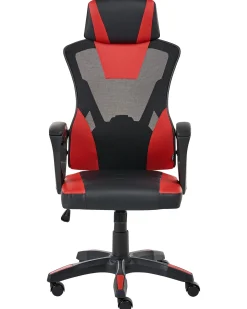 Sedia da ufficio IGNIS Pelle sintetica Rosso