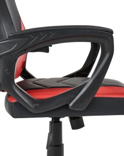 Sedia da ufficio IGNIS Pelle sintetica Rosso
