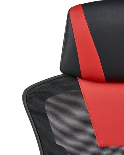 Sedia da ufficio IGNIS Pelle sintetica Rosso