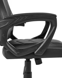Sedia da ufficio IGNIS Pelle sintetica Nero