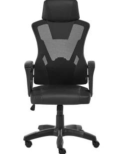 Sedia da ufficio IGNIS Pelle sintetica Nero