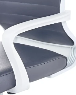 Sedia da ufficio LEADER Pelle sintetica Grigio