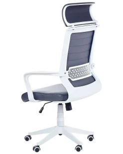 Sedia da ufficio LEADER Pelle sintetica Grigio