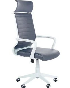 Sedia da ufficio LEADER Pelle sintetica Grigio