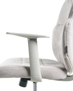 Sedia da ufficio LEXOR Tessuto Grigio chiaro