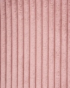 Sedia da ufficio MILES Velluto a coste Rosa