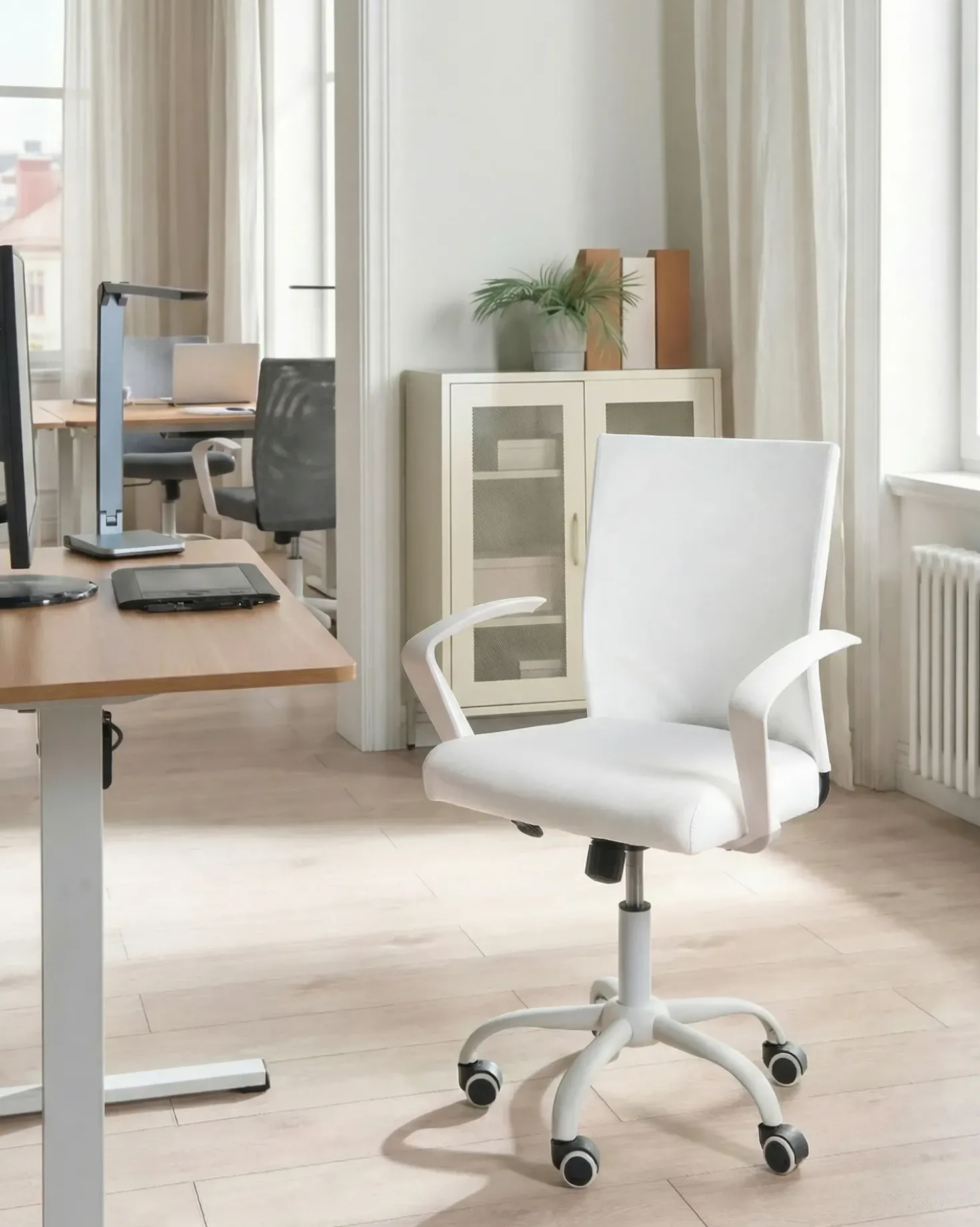 Sedia da ufficio MODRA Bianco