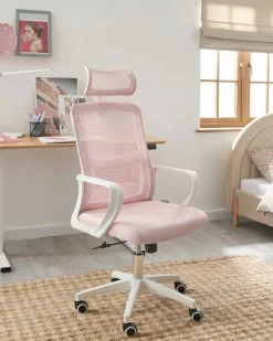 Sedia da ufficio MONARCH Rosa pastello