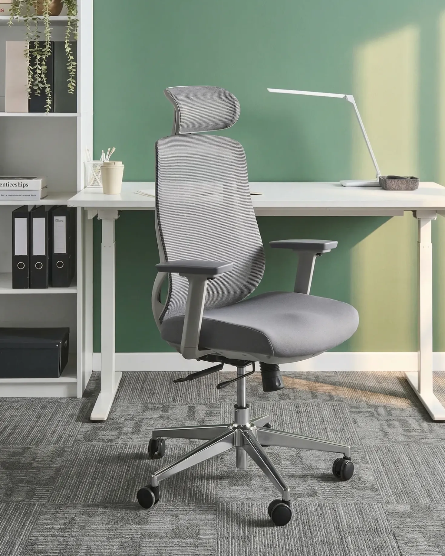 Sedia da ufficio OLYRA Grigio