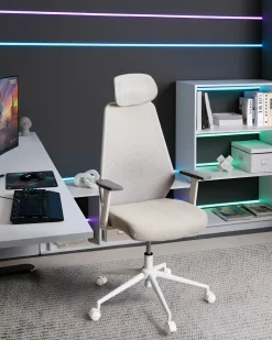 Sedia da ufficio ORYN Grigio chiaro