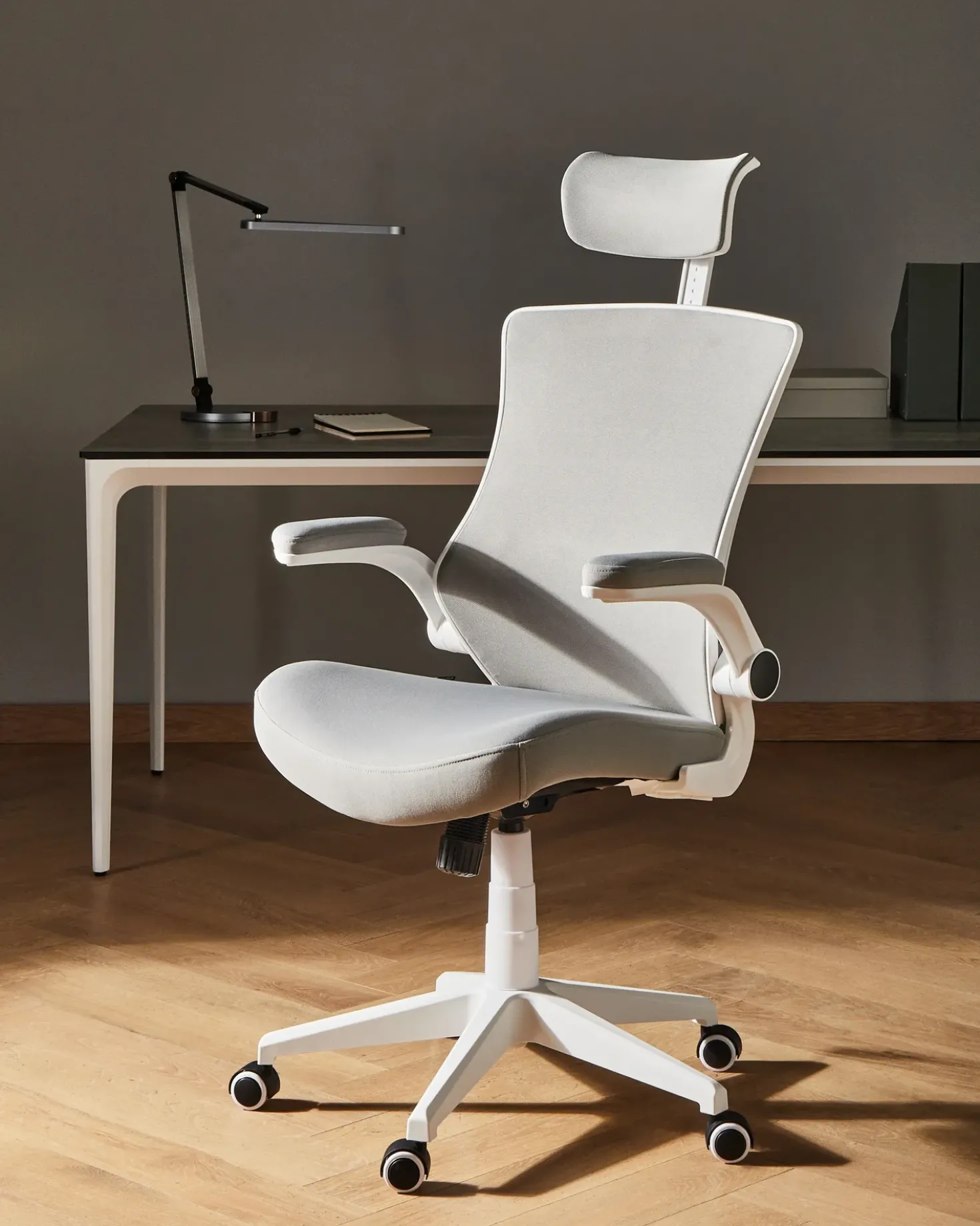 Sedia da ufficio PALADIN Grigio chiaro