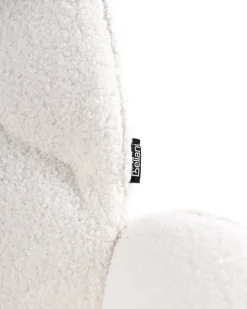 Sedia da ufficio PILOT Bouclé Bianco sporco