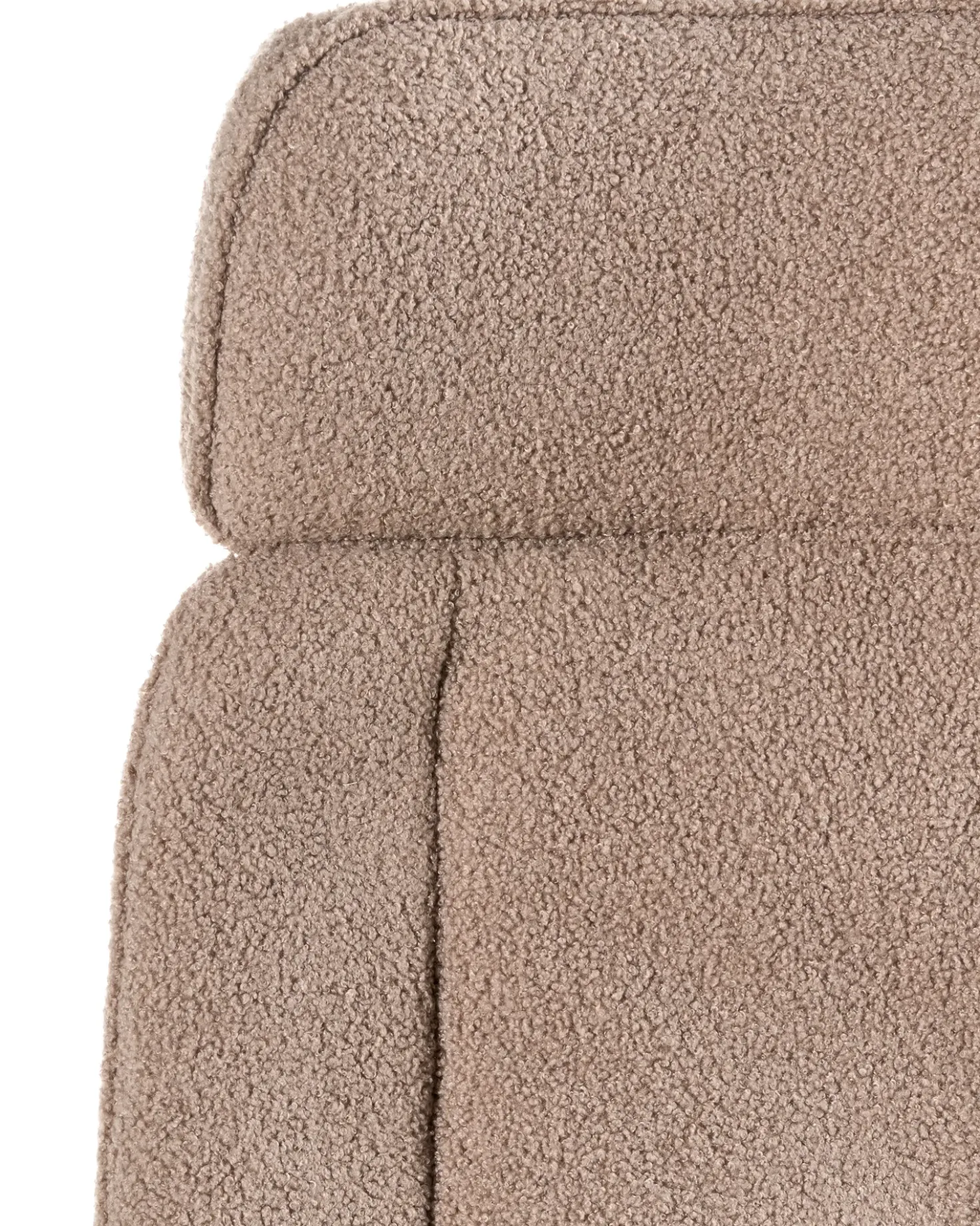 Sedia da ufficio PILOT Bouclé Marrone