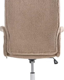 Sedia da ufficio PILOT Bouclé Marrone