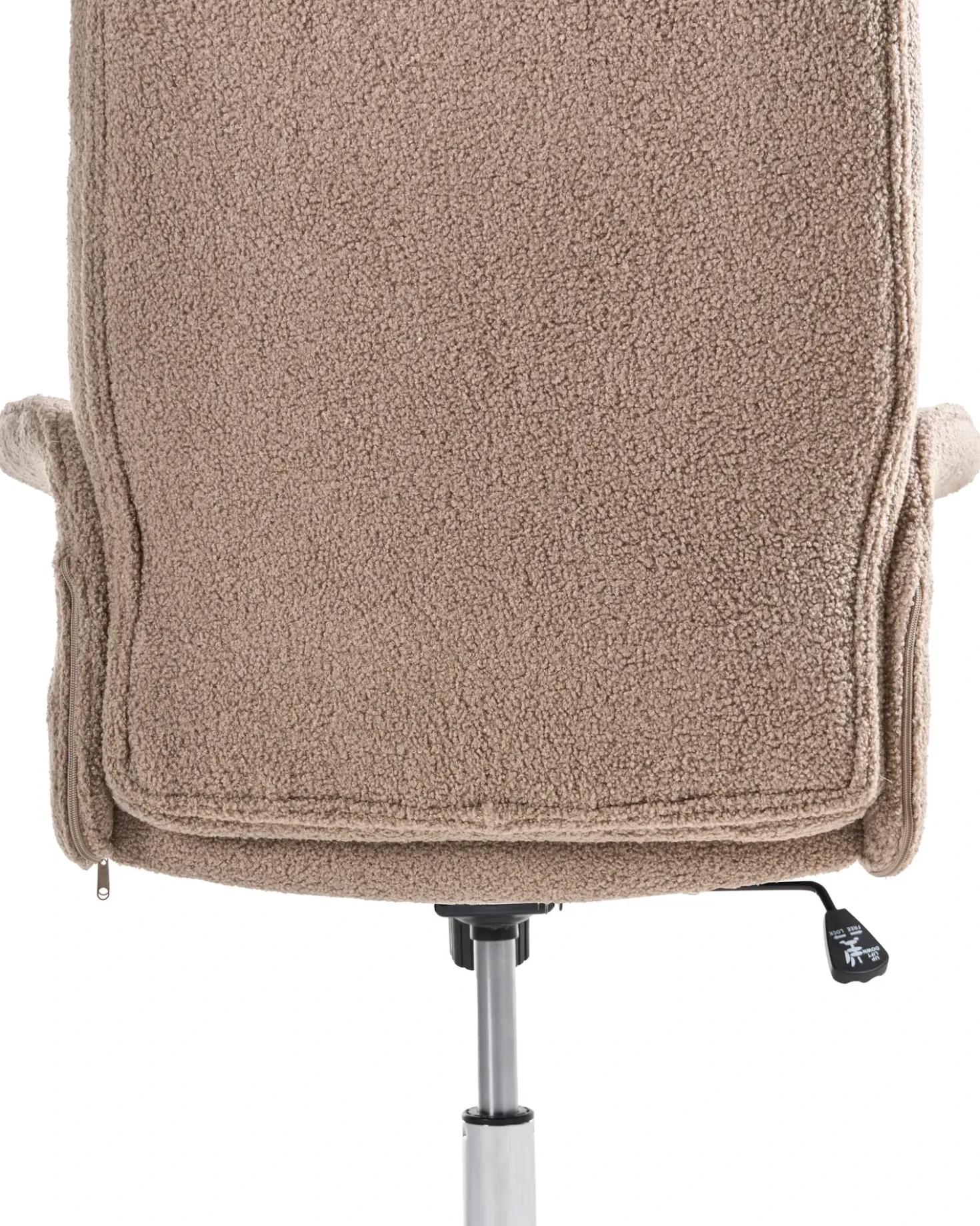 Sedia da ufficio PILOT Bouclé Marrone