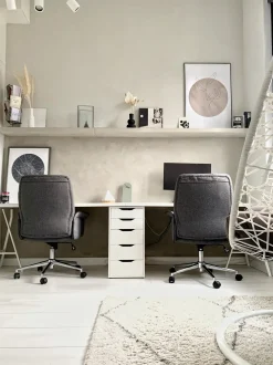 Sedia da ufficio PILOT Grigio