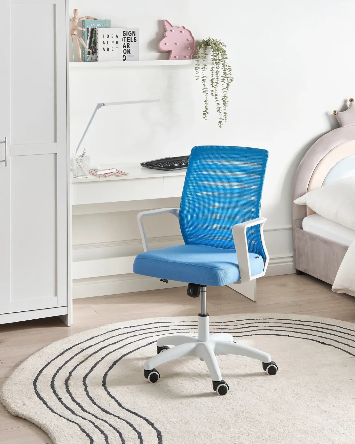 Sedia da ufficio RADIANT Blu