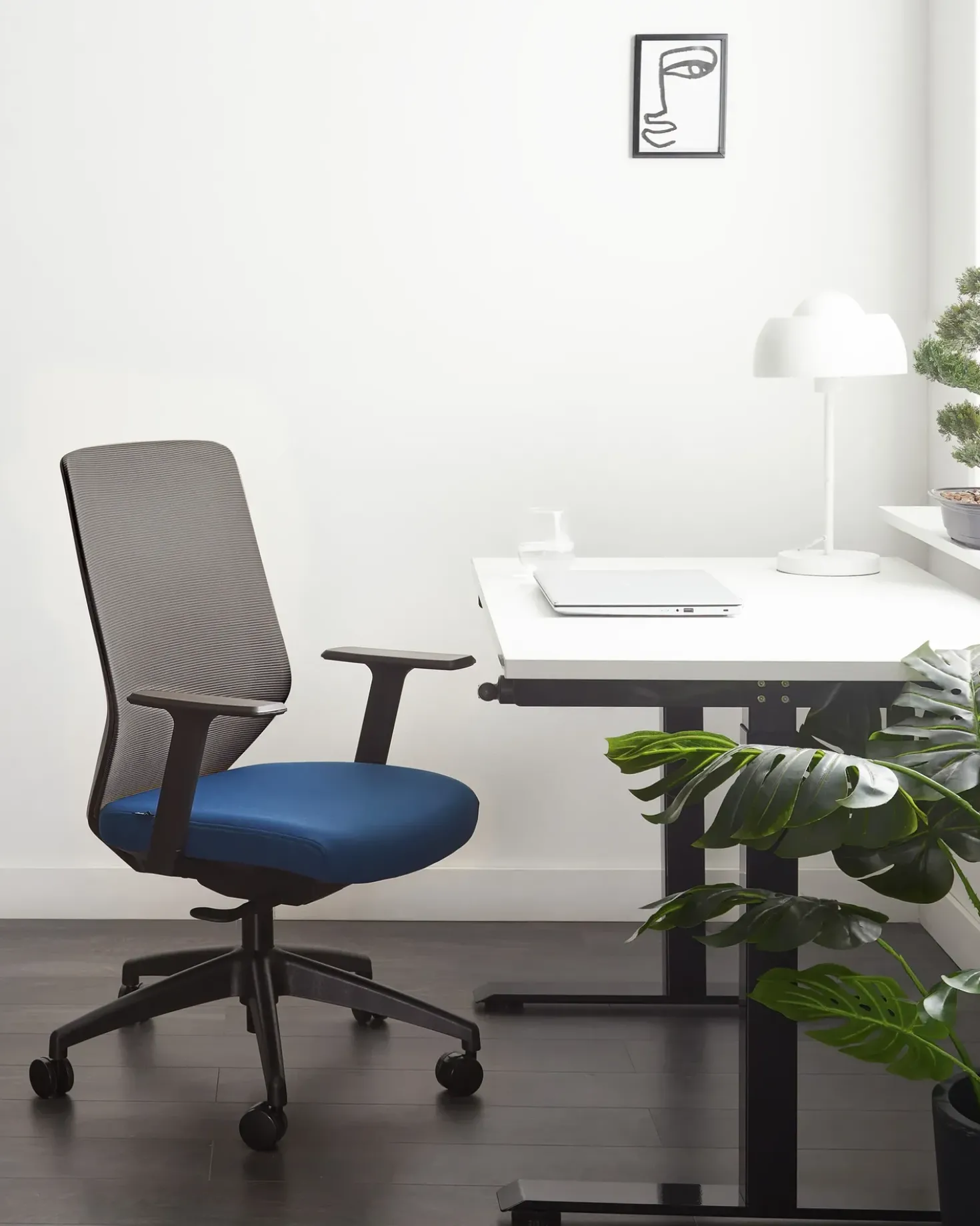 Sedia da ufficio VIRTUOSO Blu