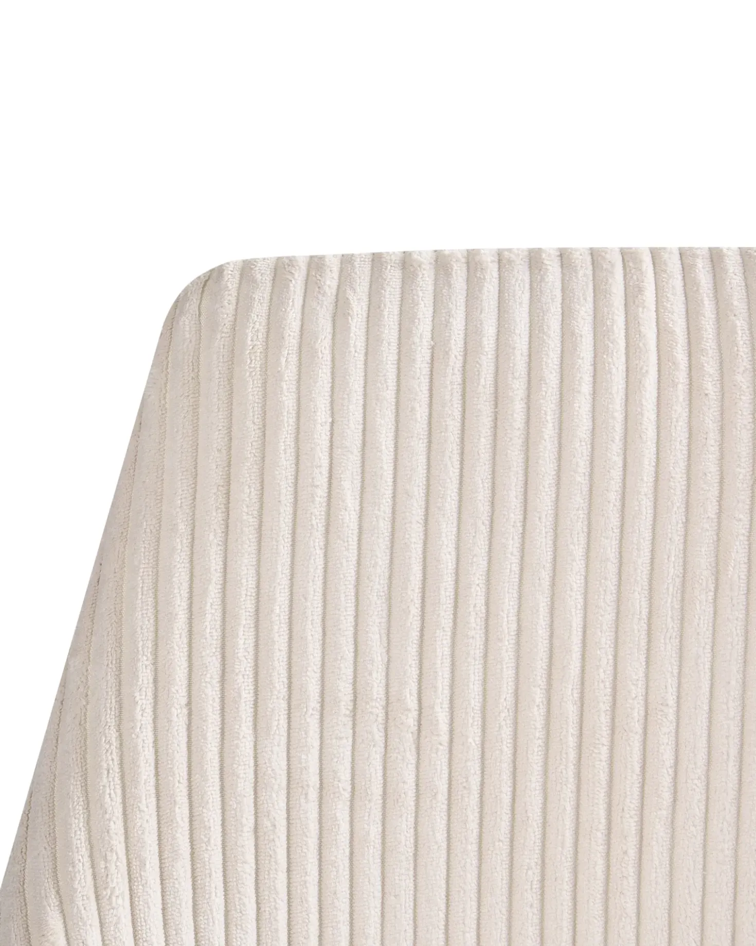 Sedia da ufficio WELLSTON Velluto a coste Beige chiaro