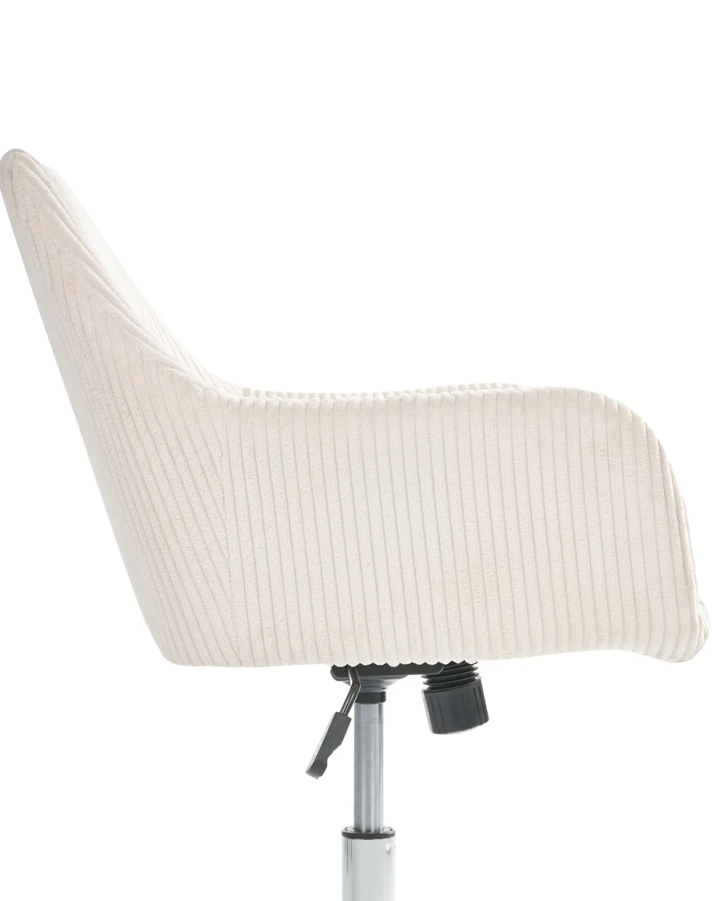 Sedia da ufficio WELLSTON Velluto a coste Beige chiaro